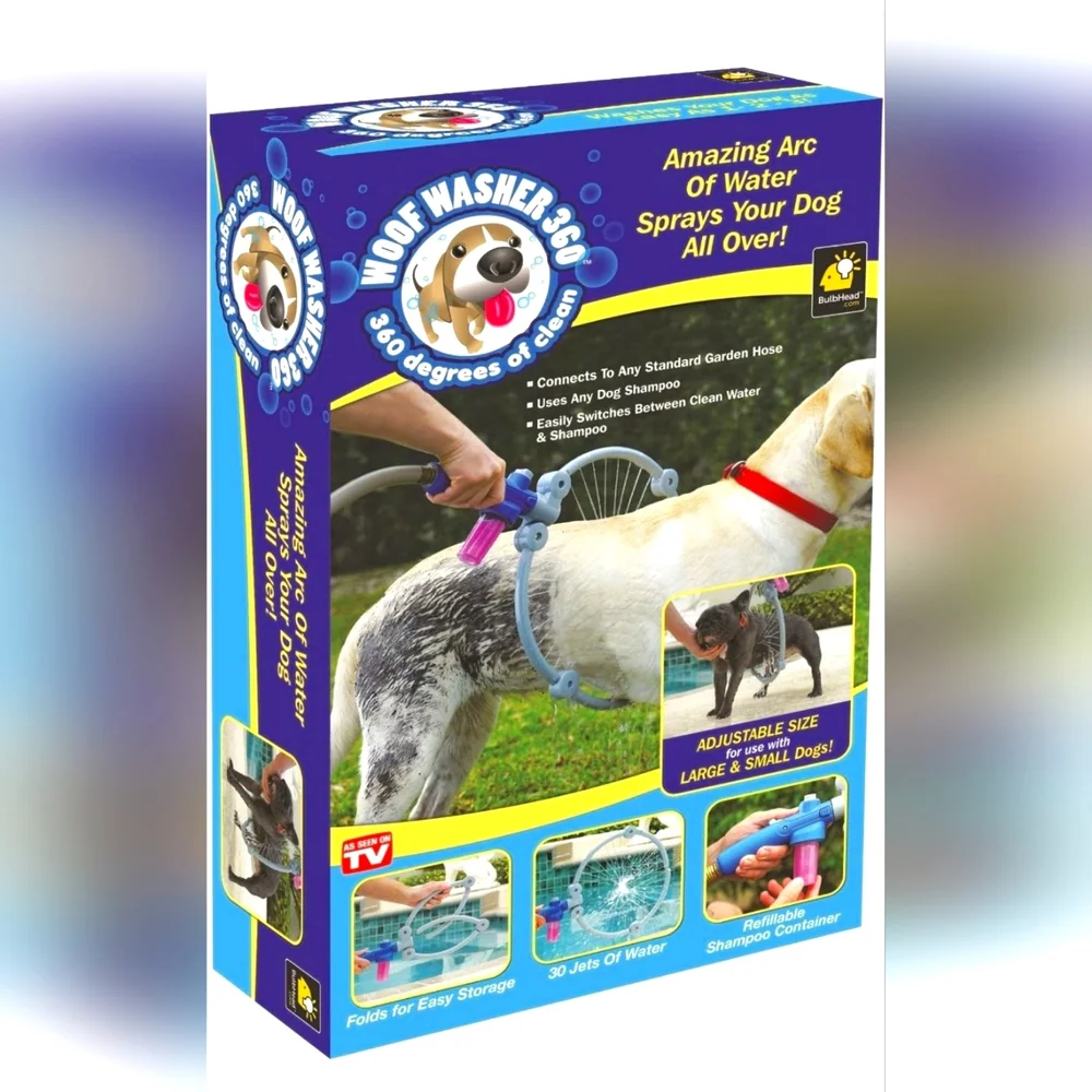 New woof washer 360, Perfect Dog Washing Station